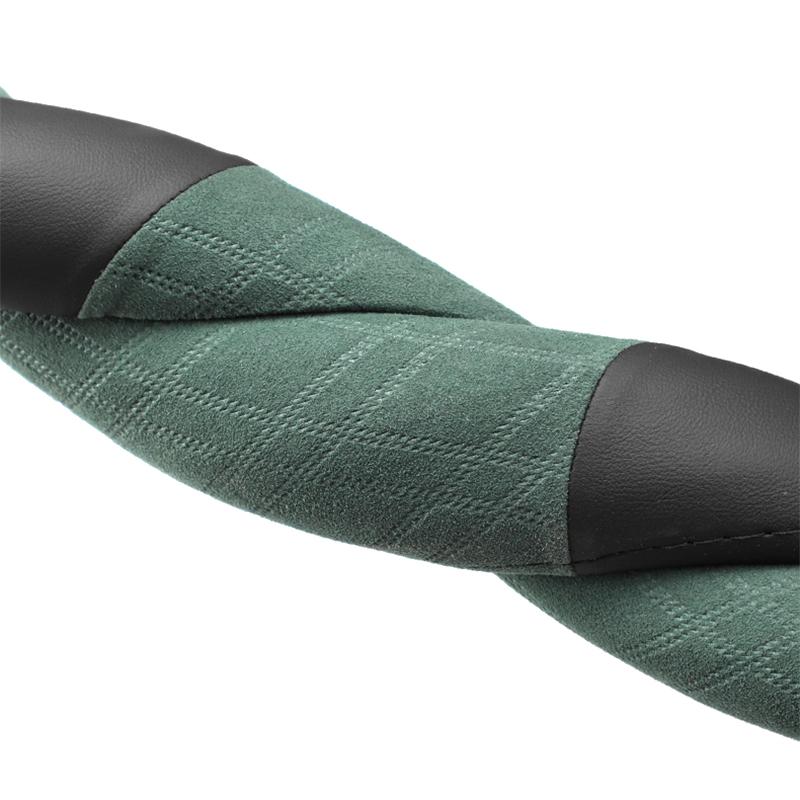 Suede Car Steering Wheel Cover Breathable Anti Slip Leather Auto Interior Accessories For Geely Geometry C   2022