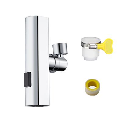 3 In-1 360° Swivel Waterfall Kitchen Faucet For Washing Vegetable Fruit