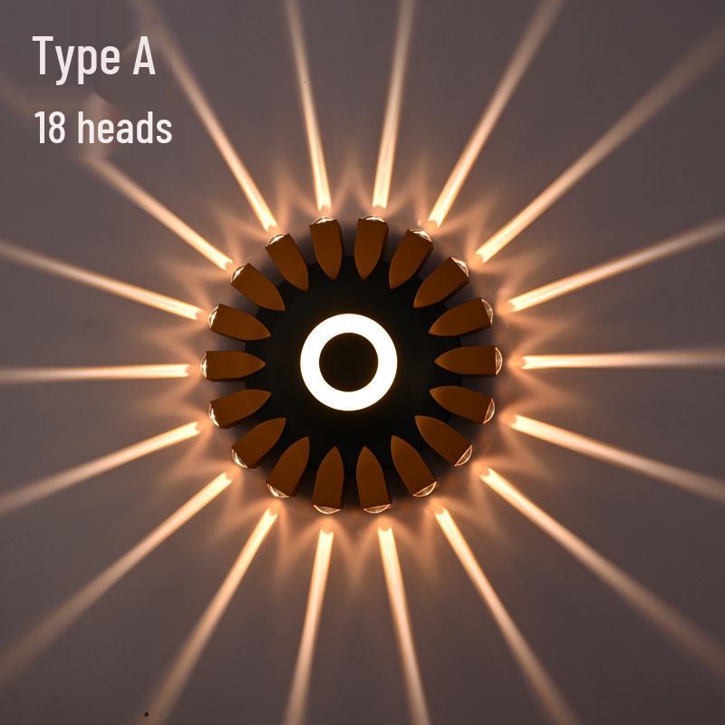 Airplane Series Outdoor Minimalist Wall Light for Villa, Courtyard, Balcony, Corridor, Aisle, or Stairway