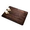 Rutschfeste Bar-Service-Matte 3D Holzmaserung Geschirrtrockenmatte, Kieselgur-Absorbent für Küchenarbeitsplatte, Rutschfest Hitzebeständig Tassen-Kaffee-Pad Multi