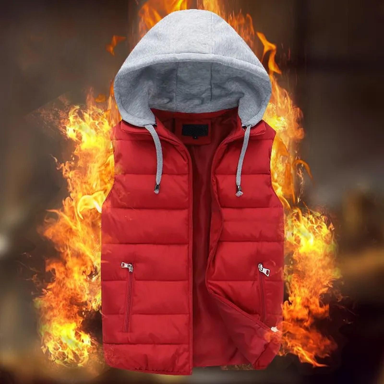 

Пара Стиль Мода Сплошной Цвет Карман Молния Хлопок Пальто Жилет Пальто Женщины И Мужчины XXXXL