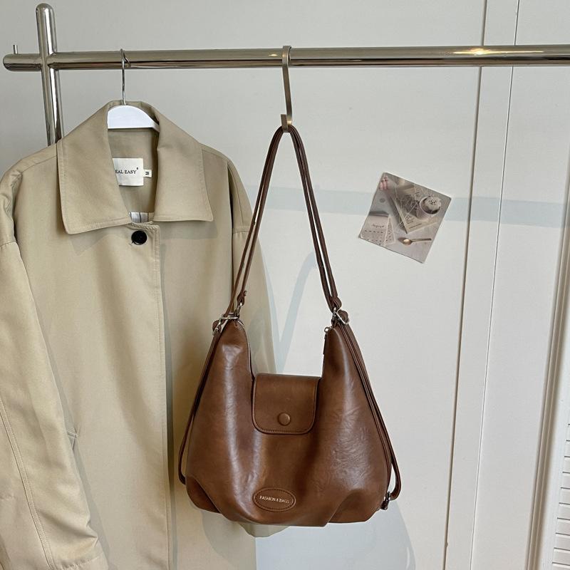 Casual Retro Large Capacity Bag, Commuting Single Shoulder Crossbody Bag, Casual Tote Bag Casually