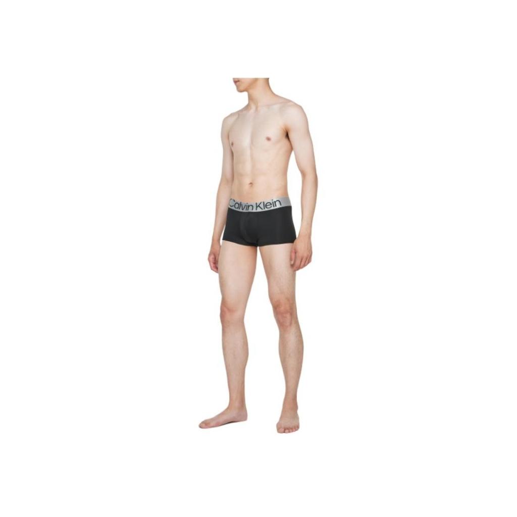Calvin Klein Low Rise Logo Print Boxer Briefs 3 Pack Men underwear Black NB3074-QTE