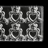 8-Cavity Plastic Chocolate Mold Cute Little Bear Romantic Valentine's Day DIY Candy Pudding Baking Tool YMY