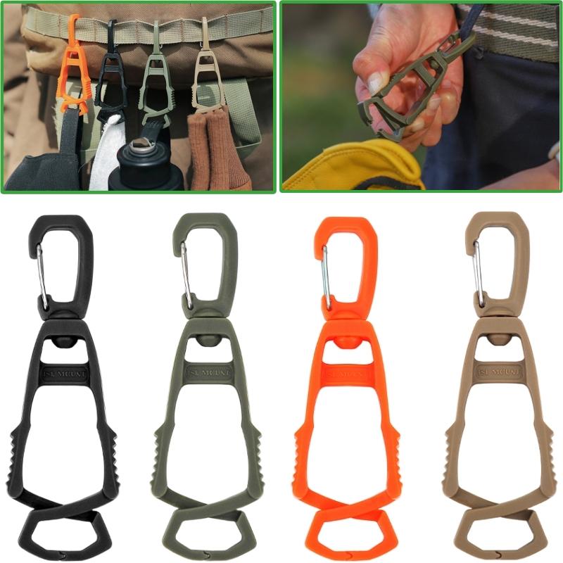 5pcs MultiPurpose Hook Plastic Clip Portable Polyoxymethylene Labor Protection Glove Clip Glove Anti Loss Clip Mountain Climbing