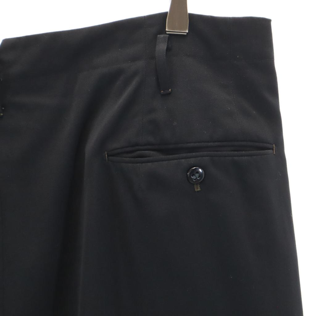 60s 70s vintage Slacks pants black DEPONIRT Men's Used