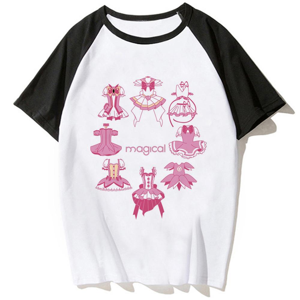 Puella Magi Madoka Magica t shirt women harajuku t shirt girl graphic clothes
