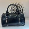 Francouzská Crossbody taška přes rameno Všestranná dámská polštářová taška Boston Velká kapacita Taška s hroty z vrbového proutí