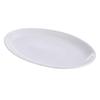 Creative Pure White Ceramic Oval Fish Plate