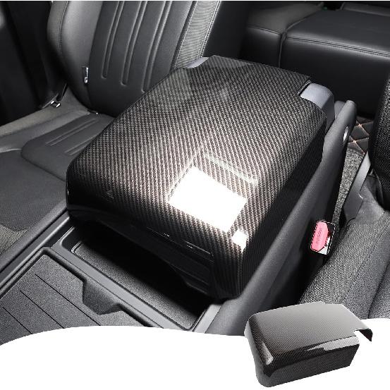 Central armrest Box Protective Cover Suitable for 2020-2025 Land Rover Defender 90 110 130 Center Console Riser pad Internal Storage Box Protective