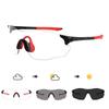 Photochromic Sports Sunglasses Lightweight Rimless Wraparound Unisex Cycling Driving Goggles UV Protection Outdoor Fashion Eyewe