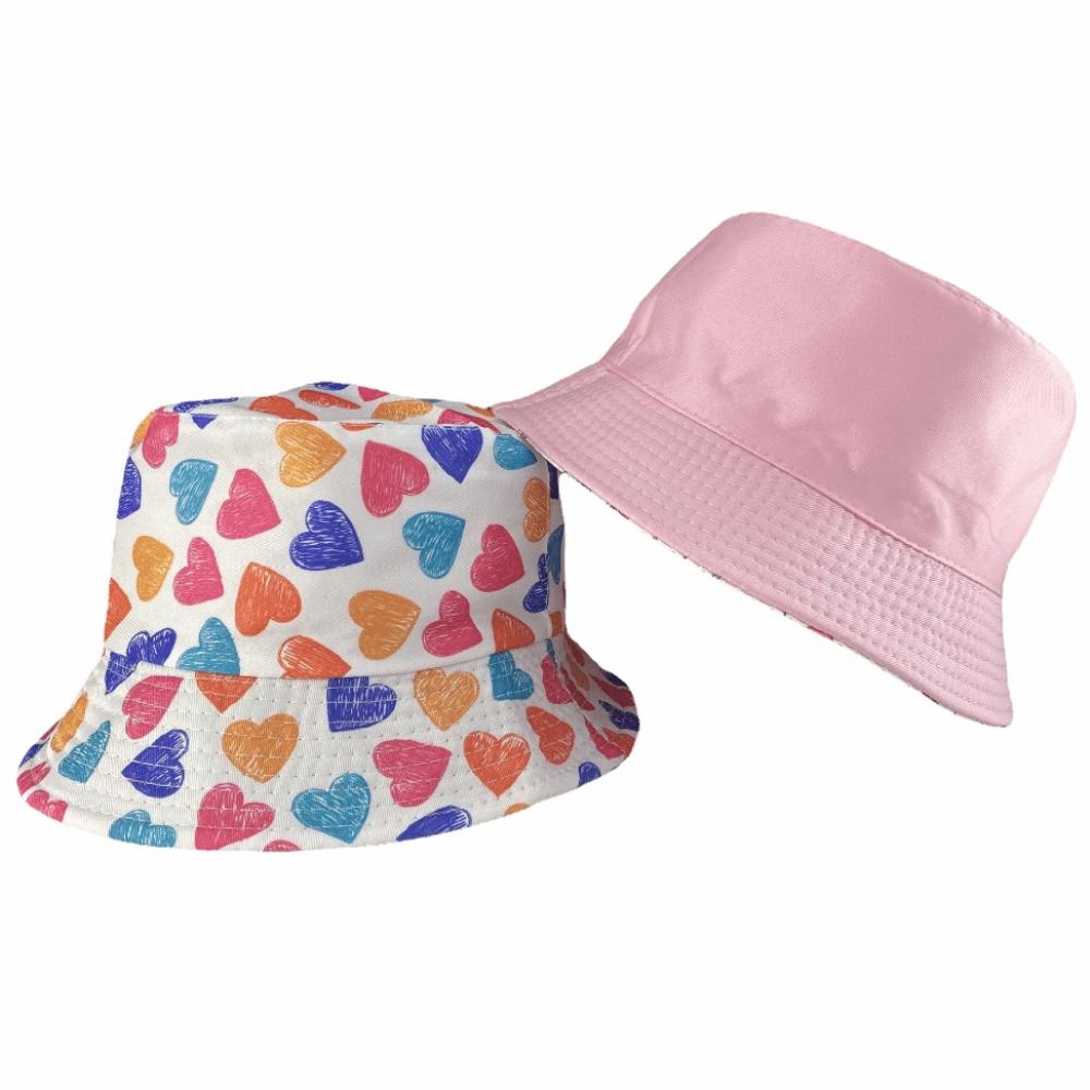 Thin Baby Bucket Hat Cartoon Print Outdoor Kid Sun Hat Summer Fisherman Cap