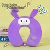 U-Shaped Memory Foam Neck Support Pillow with Custom Logo for Travel and Promotions