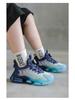Scarpe da Corsa Antiscivolo in Pelle Autunnali/Invernali 2025 per Bambini con Fibbia Rotante - Ideali per Bambini di Taglia Media e Grande
