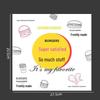 Oil-Proof Hamburger & Baking Wrapping Paper - 900 Disposable Sheets, Free Shipping