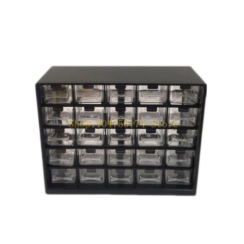 Model Stackable Clear Drawer Organizers 25 Compartments For Tool Hardware Accessories Easy Cleaning Designs top sale чёрный 3880₽