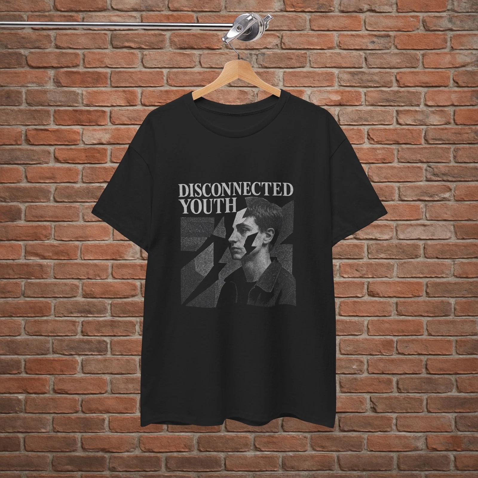 

Disconnected Youth Graphic T-Shirt – Grunge Punk Aesthetic Art Print S to XL L