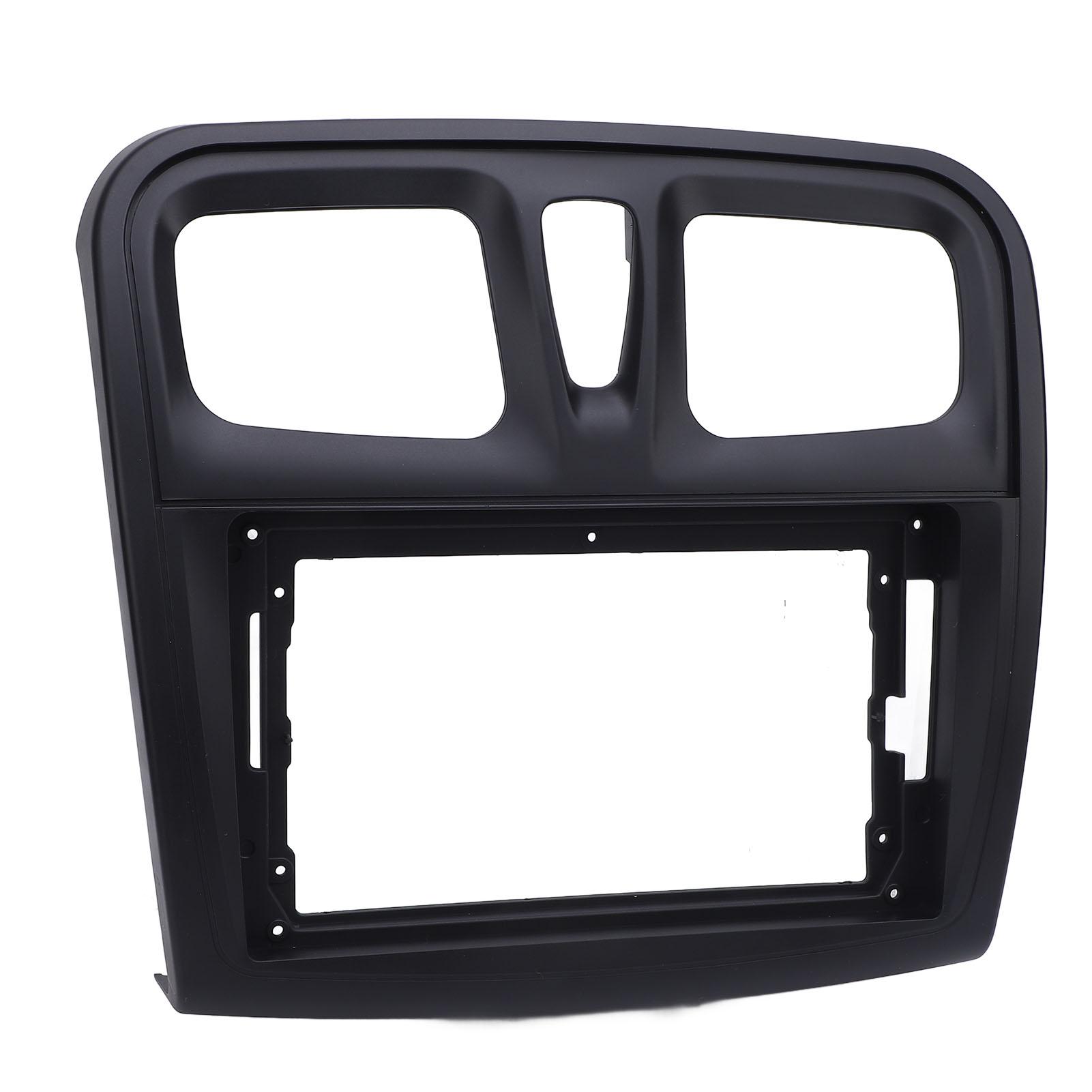 

9-дюймовая автомобильная стереосистема с радиоприемником, защитная надежная поддержка, рамка навигационной панели для Logan 2014