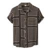 Men's Summer Vacation Casual Hawaiian Short Sleeve Printed Top Breathable Comfortable Beach Shirt