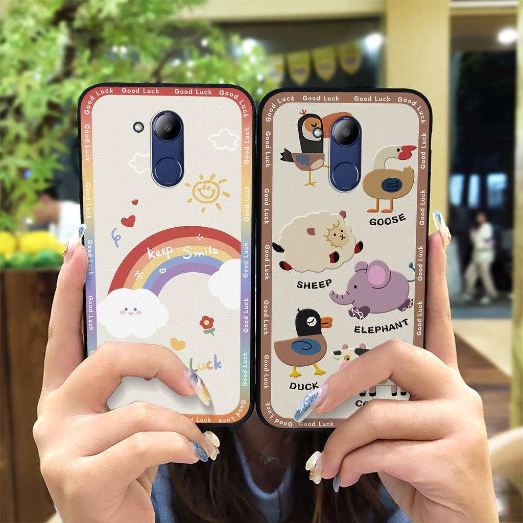 Full Wrap Fashion Design Phone Case For Huawei Honor V9 Play/Honor 6C Pro Anti-knock Shockproof TPU Cover Durable Cute