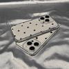 Black Small Love Phone Case For Samsung Galaxy S25 S23 S24 S22 Ultra Plus Soft Transparent Cover For Galaxy S24+ S23+ S25+ Shell