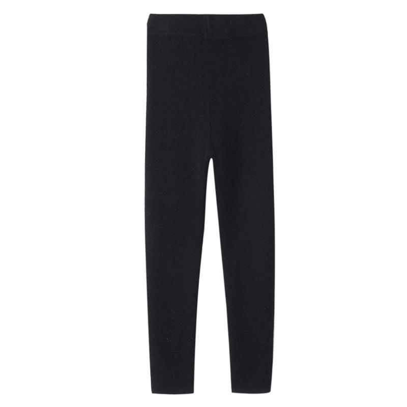 Children s Cashmere Knit Base Layer Pants - Warm, Skin-Friendly, Fashionable Autumn/Winter Style 150 cm