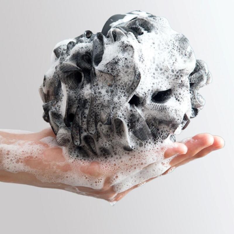 Monotone Black Extra Large Shower Ball