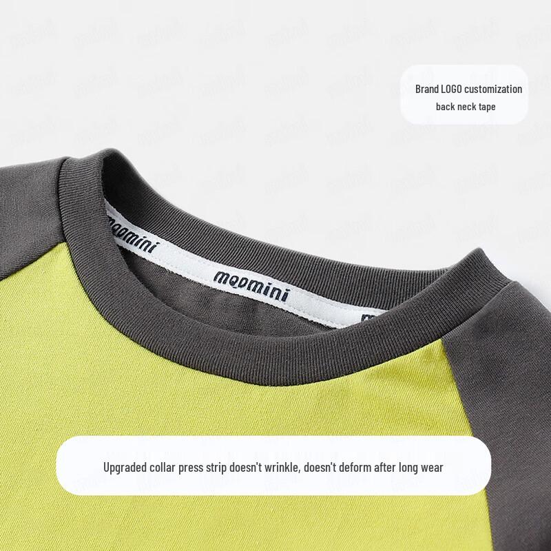MQDMINI Boys' Long Sleeve Raglan T-Shirt