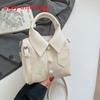 Minimalist Pu Handbag For Women With Zipper Closure For Daily Use
