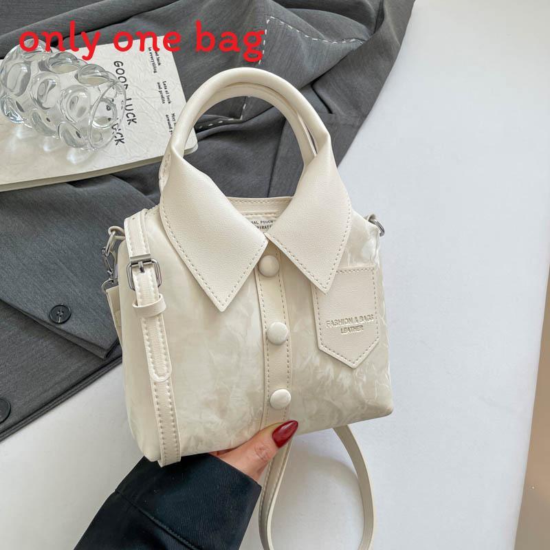 Minimalist Pu Handbag For Women With Zipper Closure For Daily Use