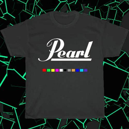 Pearl Drums Cymbals Logo American T-Shirt Funny Size S to 5XL XL