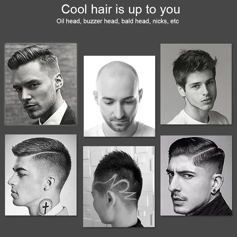 LCD Digital Display T9 All Metal Shaver Reise Bærbar Elektrisk Barber Elektrisk Pusher Hårklippemaskin for kvinner