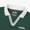 diadora Collar Contrast Sleeveless Green