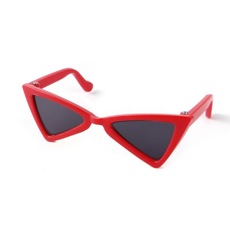 Pet Sunglasses Cats Dogs - Cute Cartoon Style Goggles Plastic Accessories In Multiple Colors Frames