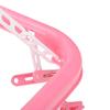 Hushåll 32 Klämmor Vikbar Klädhängare Torkställ för Strumpor Underkläder (Rosa)