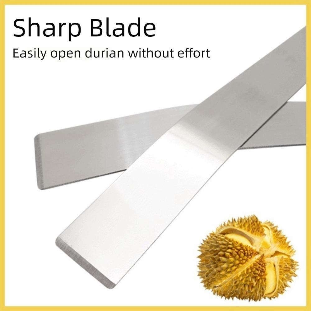 Arc Shaped Durian Shell Opener Stainless Steel Oyster Sheller Fruit Splitter  Fruit Shop