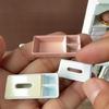 Small Tissue Box Replicas Doll House Mniature Figurine For Model Craft Project And Miniature Room Display Accessory