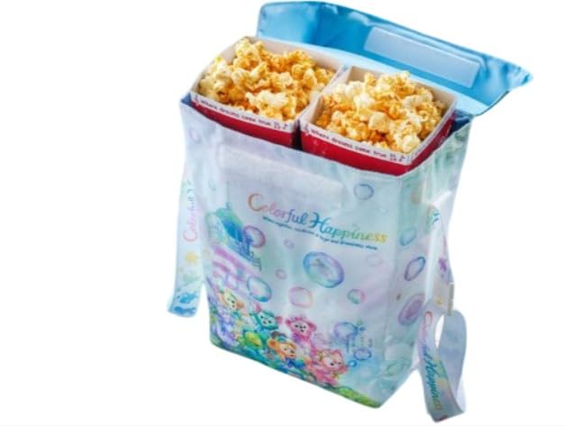Duffy & Friends Colorful Happiness Popcorn Regular Case Double Size (Tokyo DisneySea Exclusive)