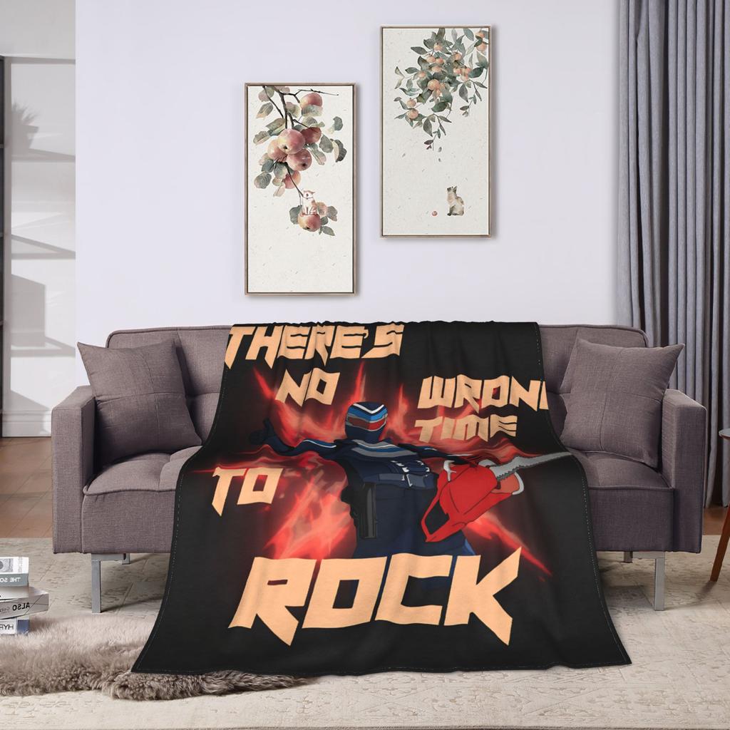 Vigilante peacemaker Super Warm Blanket Travel Plush Throw Blanket Print Home Decor Flannel Bedspread Sofa Bed Cover
