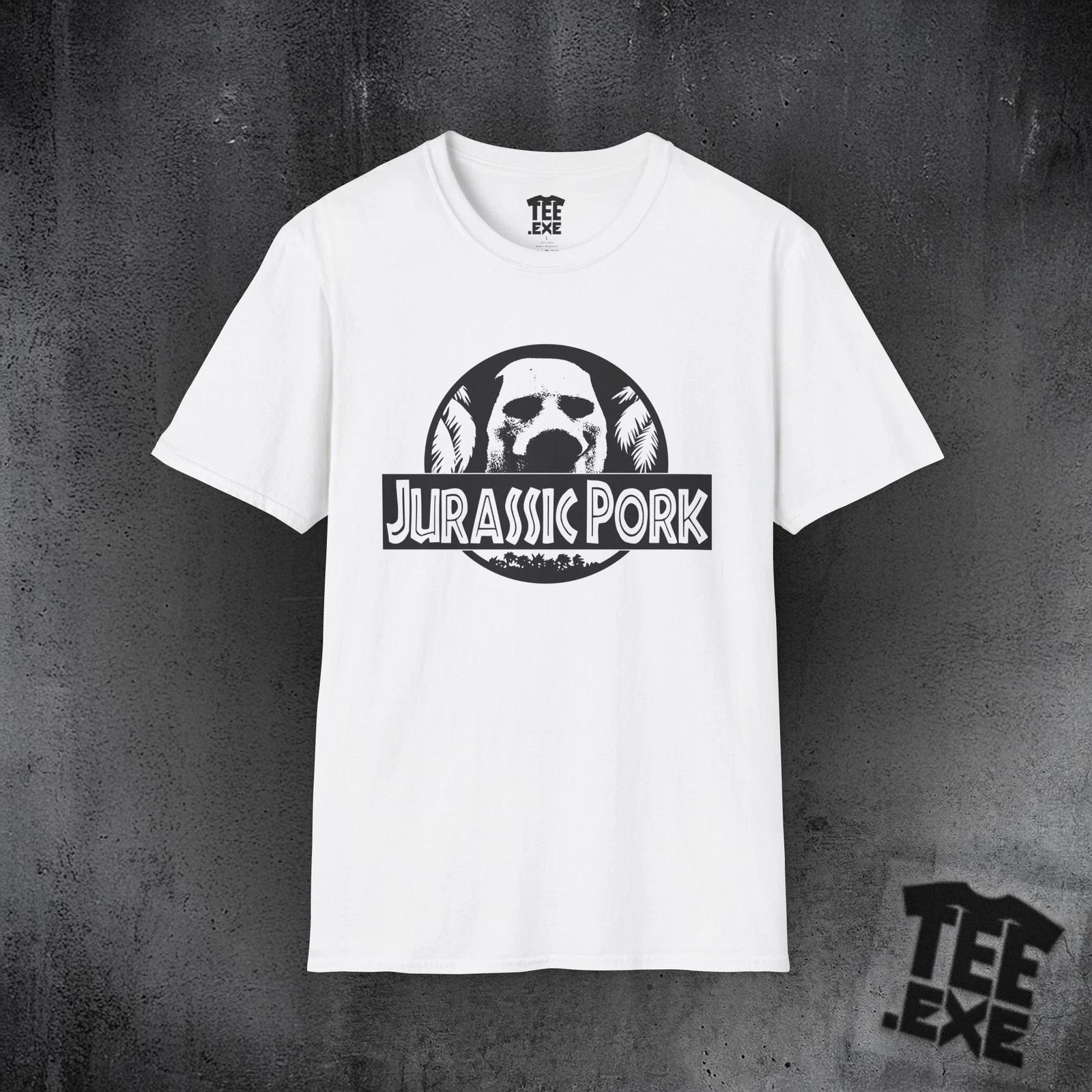 Jurassic Pork - Unisex Softstyle T-Shirt XL