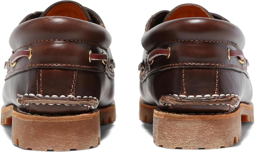 Timberland HERITAGE Noreen 3-Eye Handsewn (Brown / 23.5 cm / Leather 3-Eye Deck Shoes)