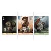 Kancharo 48-Card Oracle Tarot Card Set [Gentle Creatures Wisdom Deck] Includes a Japanese Oracle Card Basic Instruction Manual and Pouch (Authentic)