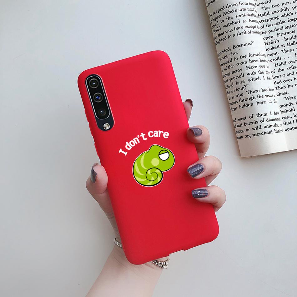 Love Heart Case For Samsung Galaxy A20 A30 A40 A50 A70 A20E Silicone Case Cute Cat Cactus Phone Cover Galaxy A20S A30S A50S Case