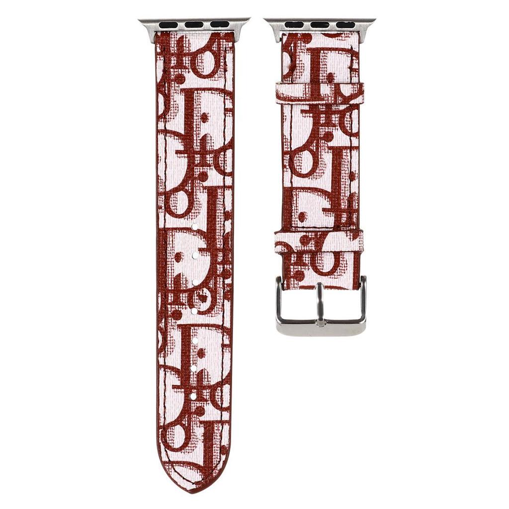 "Stylish Leather Wristband for Apple iWatch S8765432SE – Big Brand Appeal"