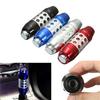 Silver Aluminum Automatic Auto Car Gear Stick Shift Shifter Lever Knob Universal