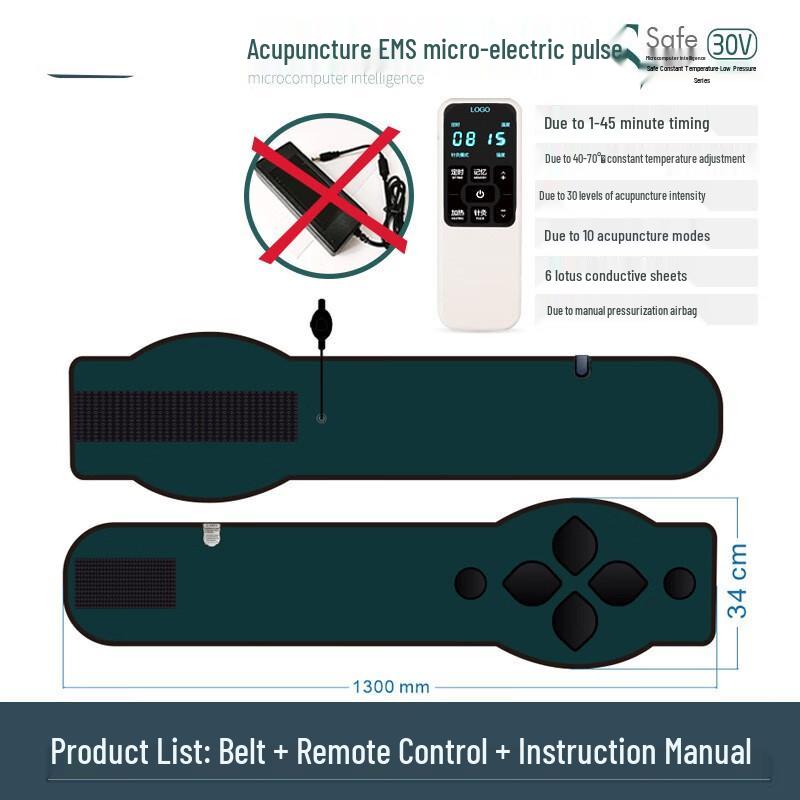 Mussels Acupressure Heating Waist Belt