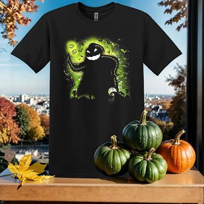 Vintage Halloweenské tričko Oogie Boogie Tričko Pánské Dámské Unisex Tričko SY866