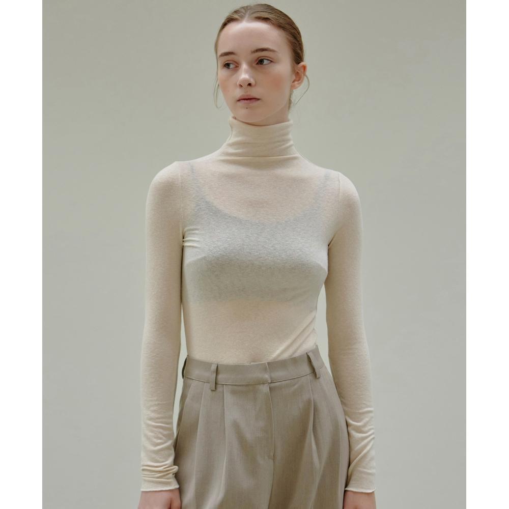 

Водолазка NICKNICOLE УЗКИЙ ТРИКОТАЖНЫЙ ТОПЛАЙТ БЕЖЕВАЯ