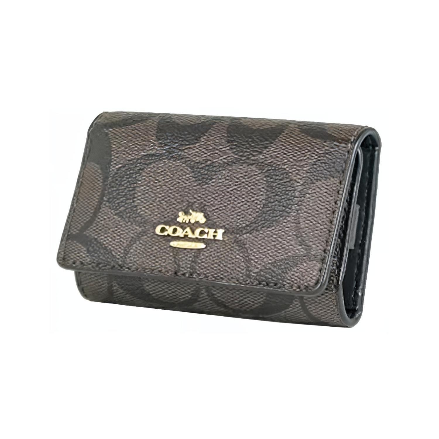 Coach Key Case 10 Classic Logo
