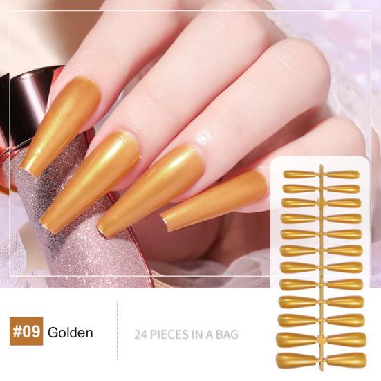 Detachable FALSE Color Eco-friendly Nails Exquisite Solid